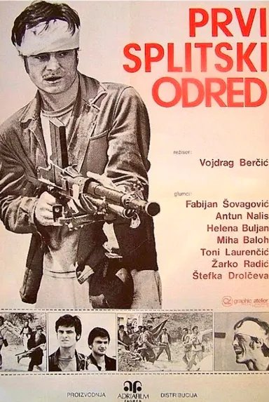 Plakat filma Prvi splitski odred